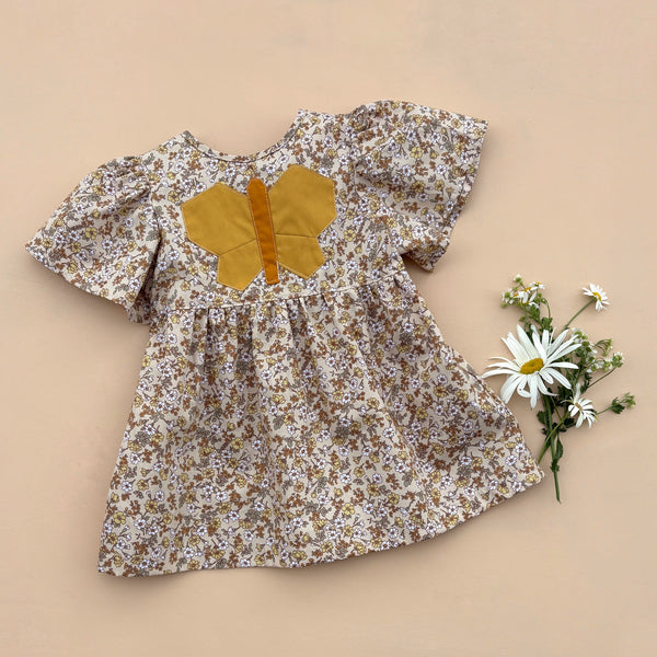 Butterfly flutter dress