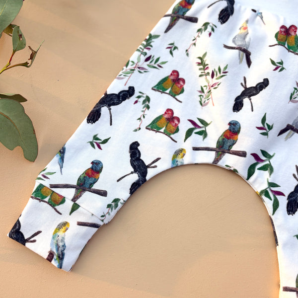 RAINBOW LORIKEET harem baby leggings