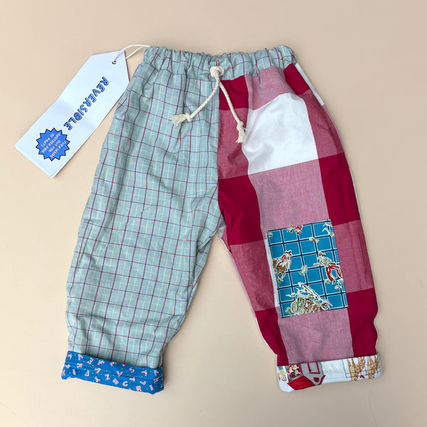 REVERSIBLE play pants - ALAPHABET ZOO