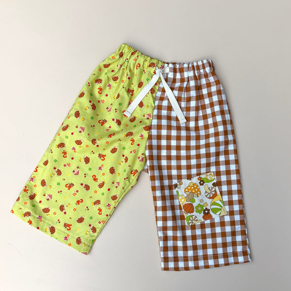 wide leg play pant - MUSHROOMS