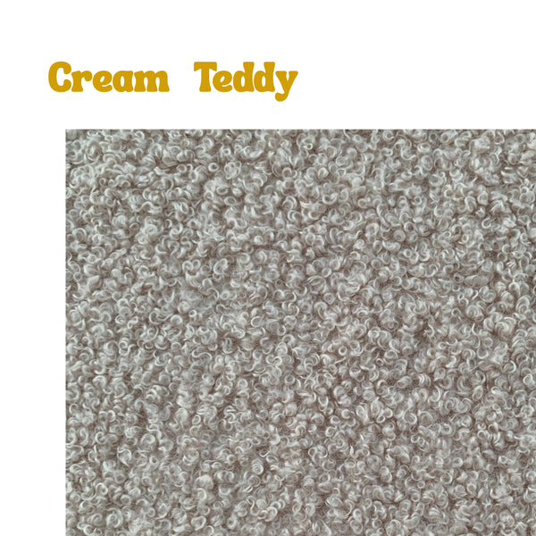 cream CUSTOM LETTER SWEATER pre-order