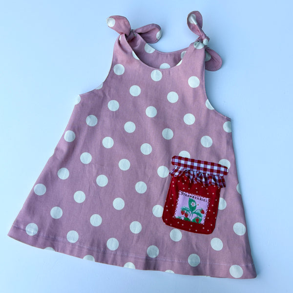 Strawberry jam jar dress