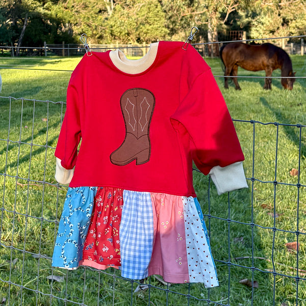 Yeehaw sweater dress