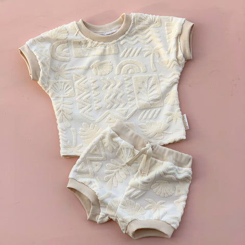 Holiday towelling BABY set