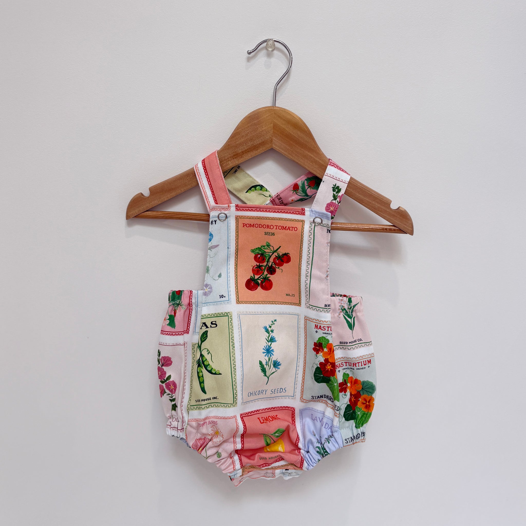 Seed packet romper