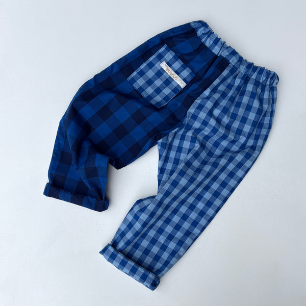 PLAY pants - blue checks
