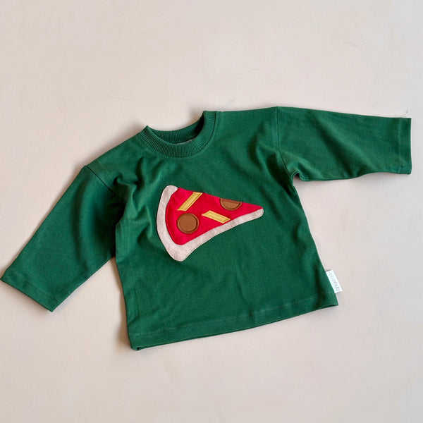 PEPPERONI PIZZA long sleeve baggy top sizes 1-5
