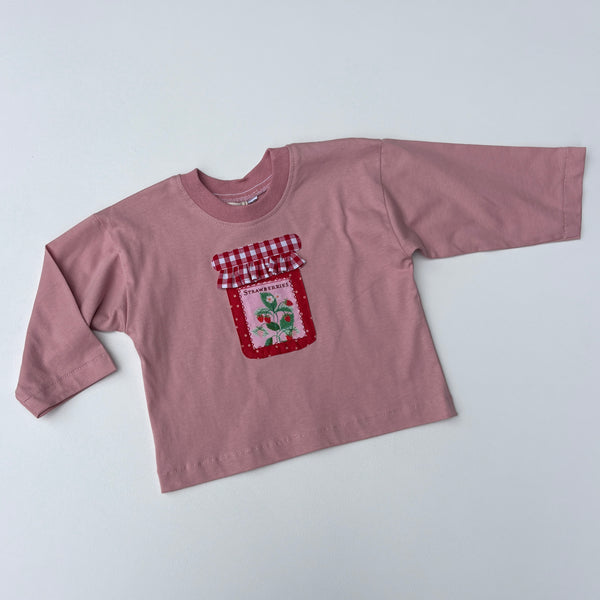 Strawberry jam jar top - sizes 1-5