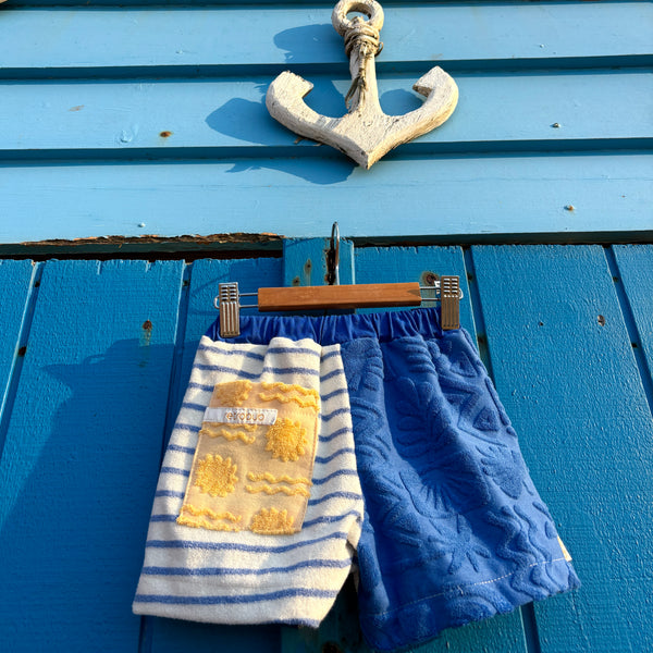 REMIX shorts - sailor blue