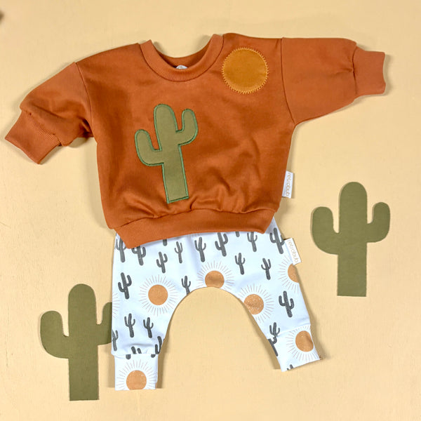 CACTUS SUN baby leggings