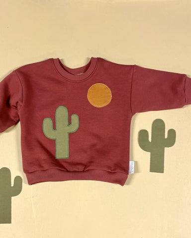CACTUS sweater - Boysenberry