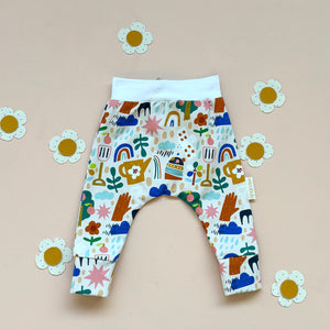 IN THE GARDEN baby leggings