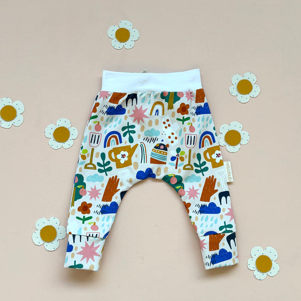 IN THE GARDEN baby leggings