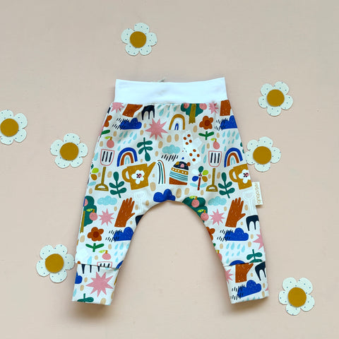 IN THE GARDEN baby leggings