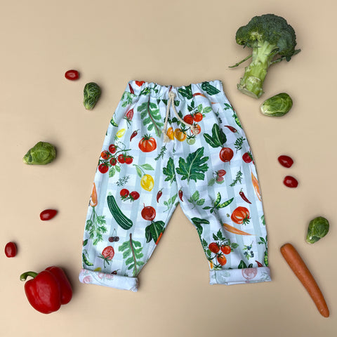 VEGGIES pop-on pants