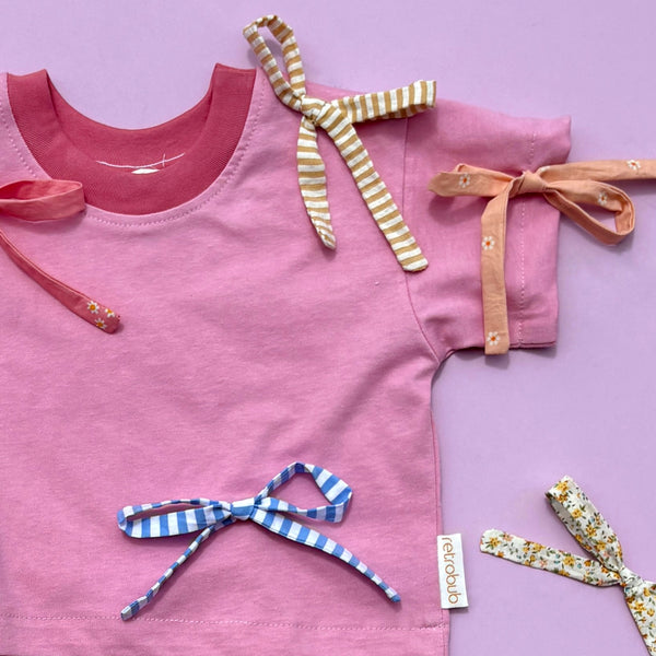 BOWS tshirt - pink