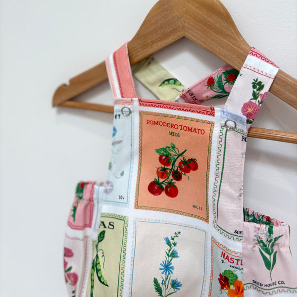 Seed packet romper
