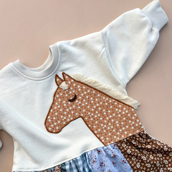 Pecan Pony dress