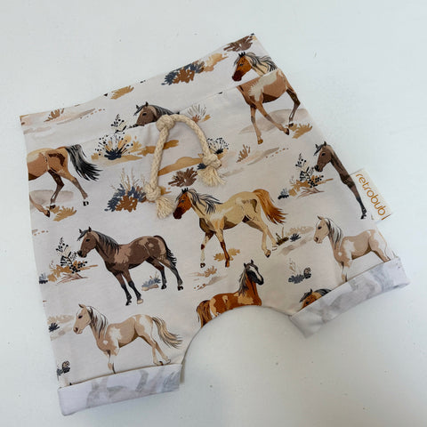 wild horses harem shorts