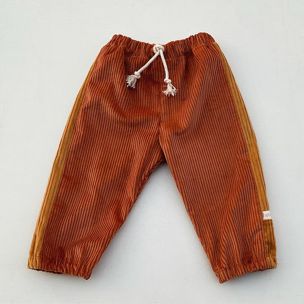 corduroy POP-ON PANTS