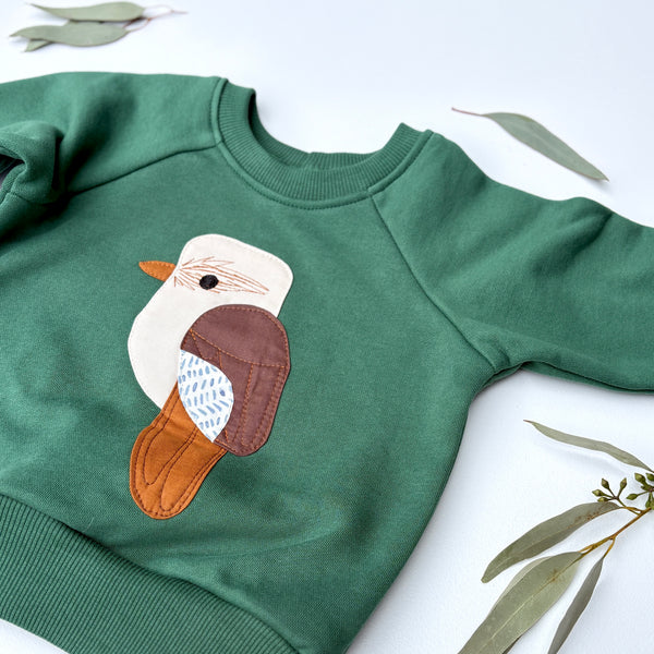 KOOKABURRA sweater - Emerald
