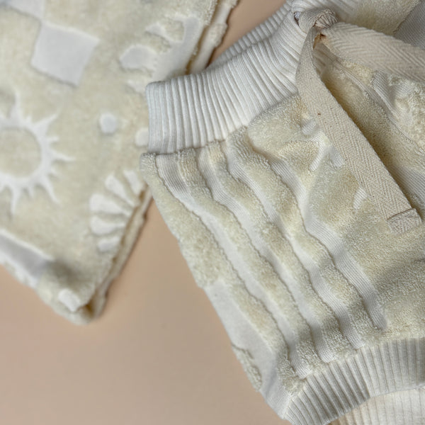 HOLIDAY towelling BABY set