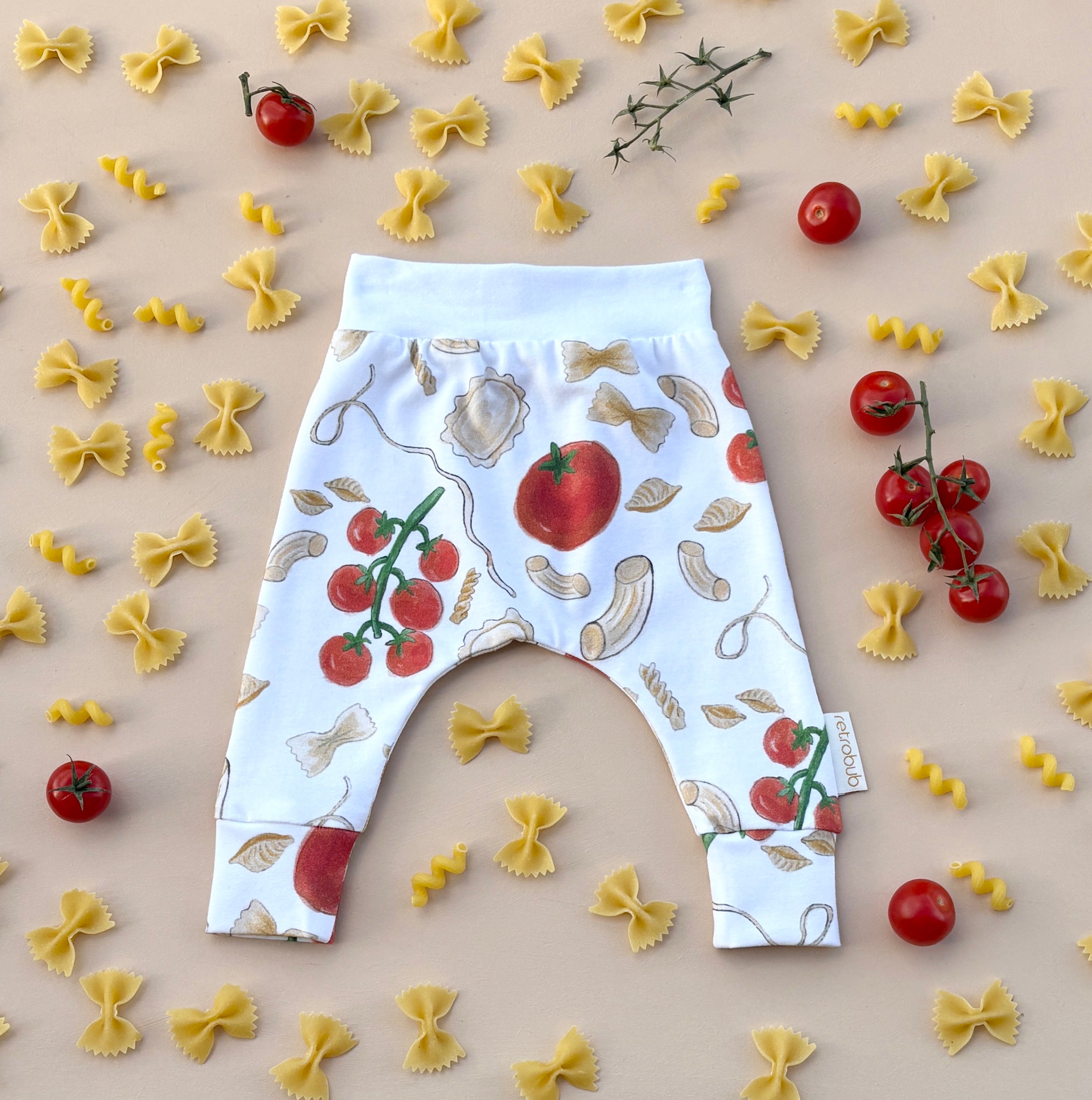 PASTA WITH SAUCE baby leggings