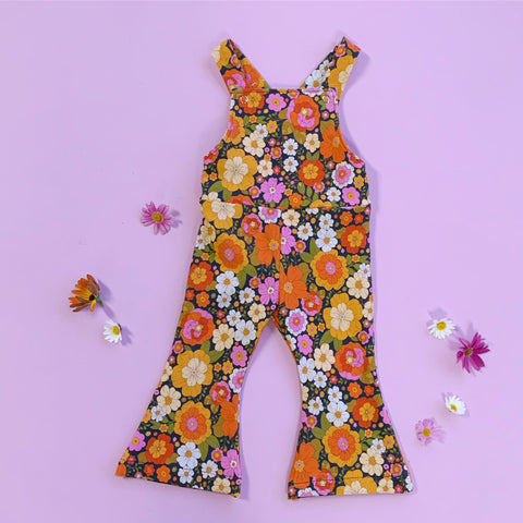 PANSY PARTY bell overalls