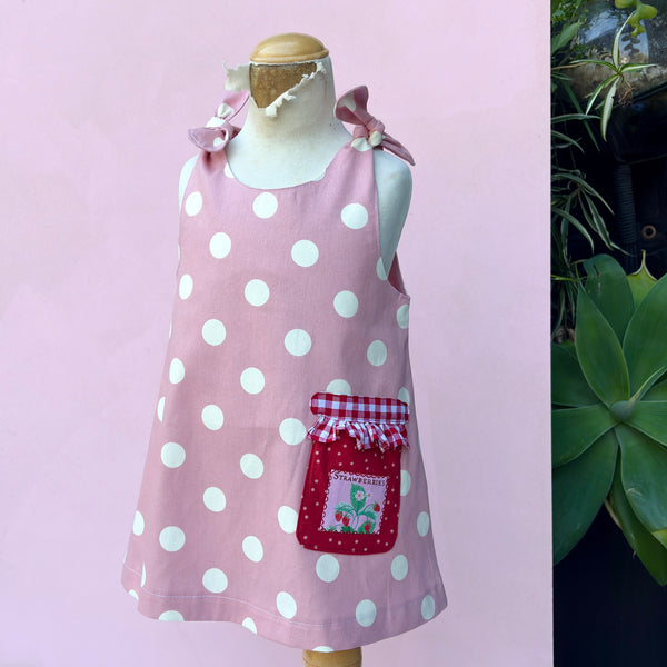 Strawberry jam jar dress