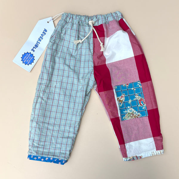 REVERSIBLE play pants - ALAPHABET ZOO