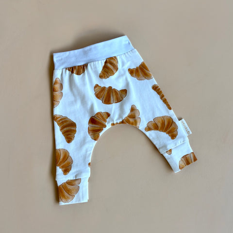 CROISSANT toss leggings -white larger scale