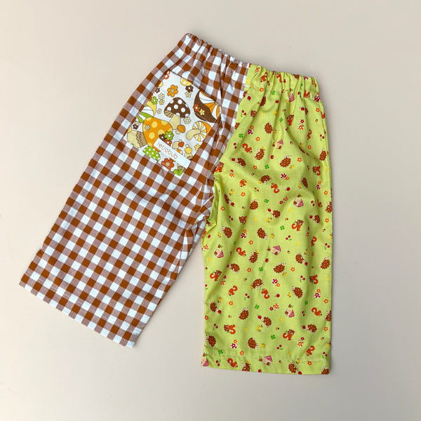 wide leg play pant - MUSHROOMS