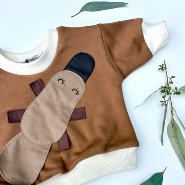 PLATYPUS baby sweater