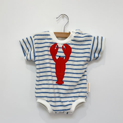Lobster terry towelling onesie