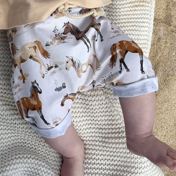 wild horses harem shorts