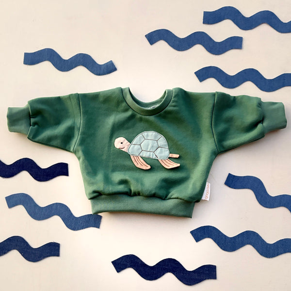 SEA TURTLE baggy jumper