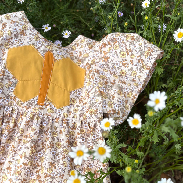 Butterfly flutter dress