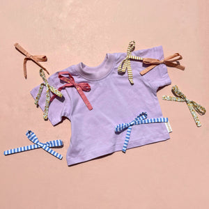 BOWS tshirt - lilac