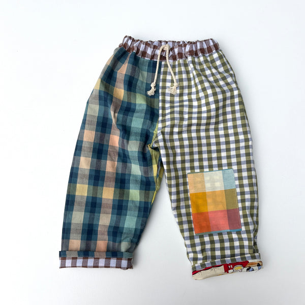REVERSIBLE play pants -size 3 cowboy