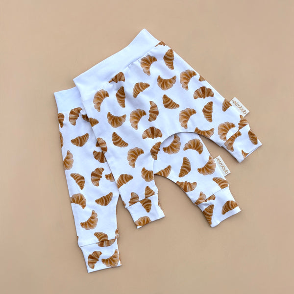 CROISSANT toss leggings - white smaller scale