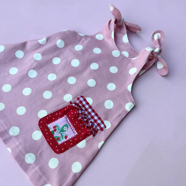 Strawberry jam jar dress