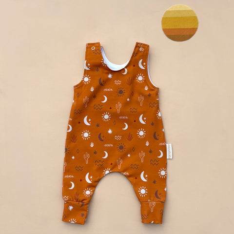 CACTUS SYMBOLS harem romper