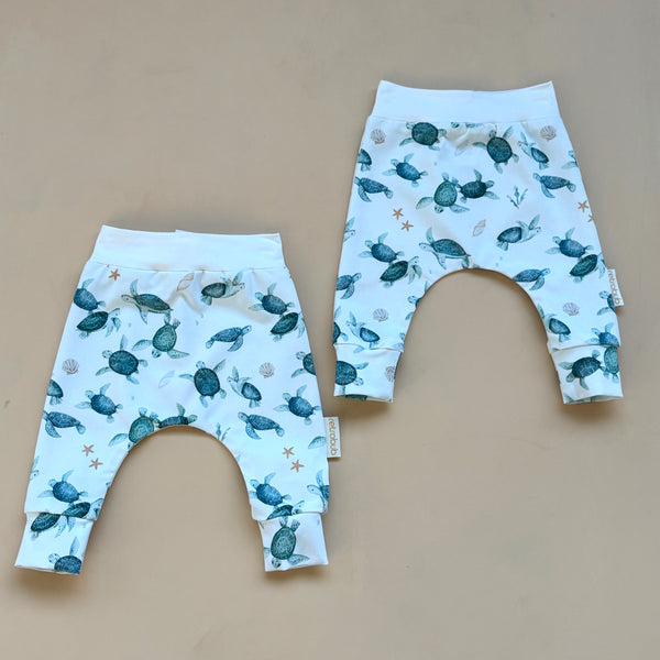 SEA TURTLE baby leggings