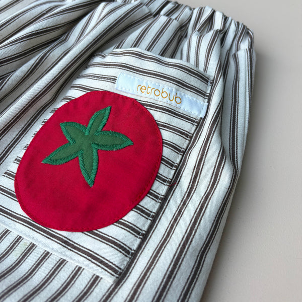 stripe TOMATO pants