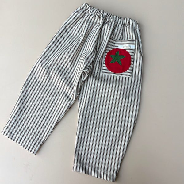 stripe TOMATO pants