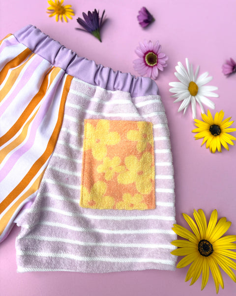 REMIX shorts - beach girl