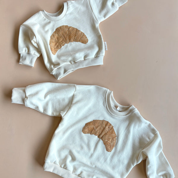cozy CROISSANT sweater sizes 1-5