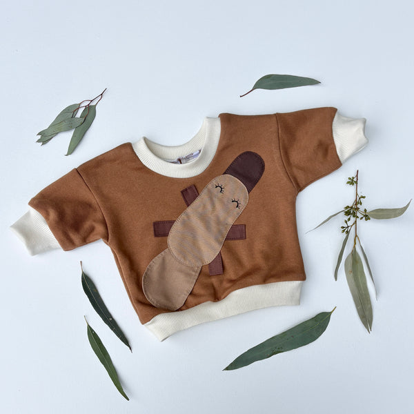 PLATYPUS baby sweater