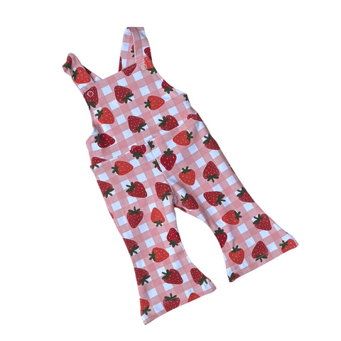 strawberry pie bell overalls
