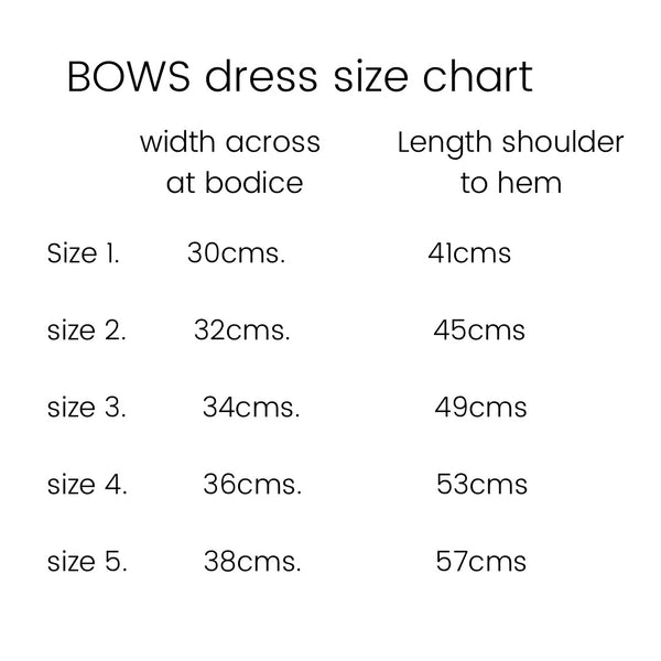 BOW dress